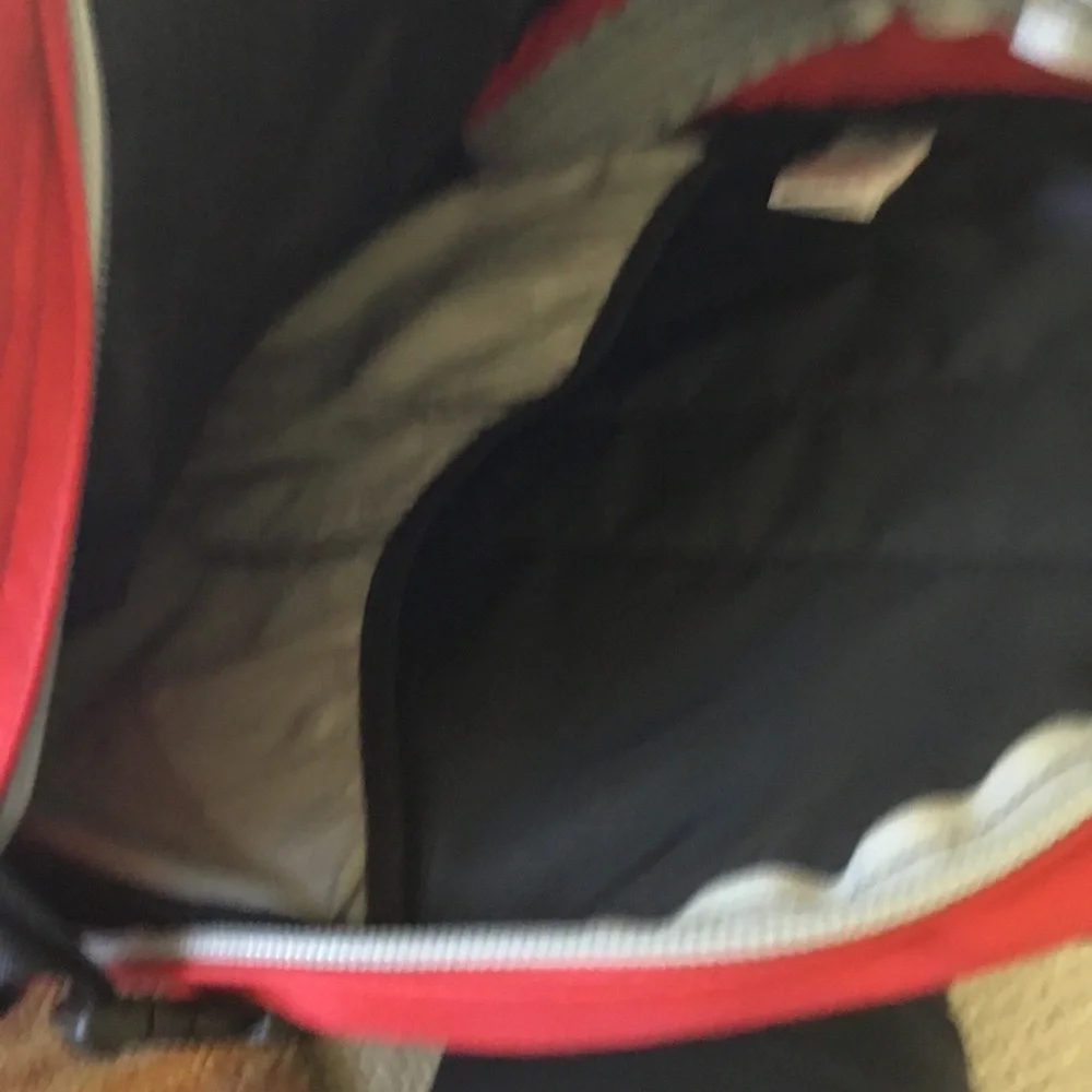 The North Face Red and Black Men's Daypack Backpack
